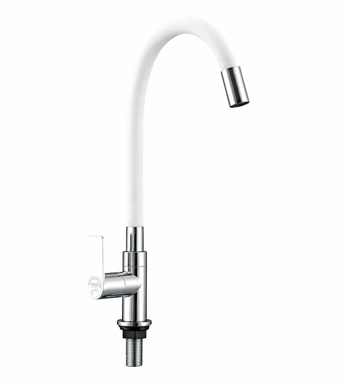  SCL012602 Pre-rinse Silicone Kitchen Faucets With Pull Down Sprayer