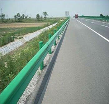 Plastic Coated Guardrail Barrier