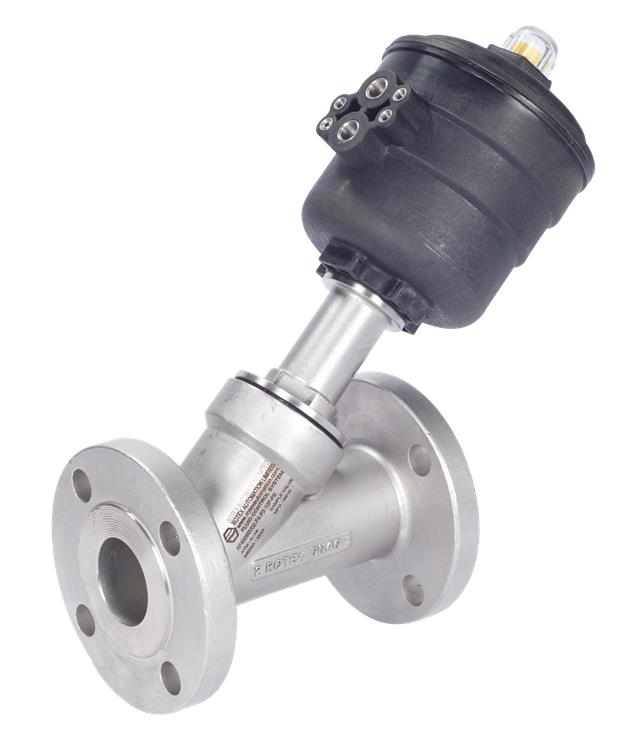 Angle seat valve