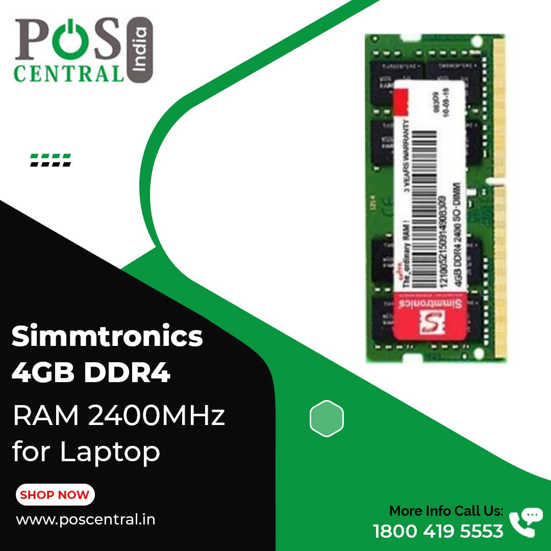 Where to Buy Simmtronics 4GB DDR4 RAM 2400MHz for Laptop in India