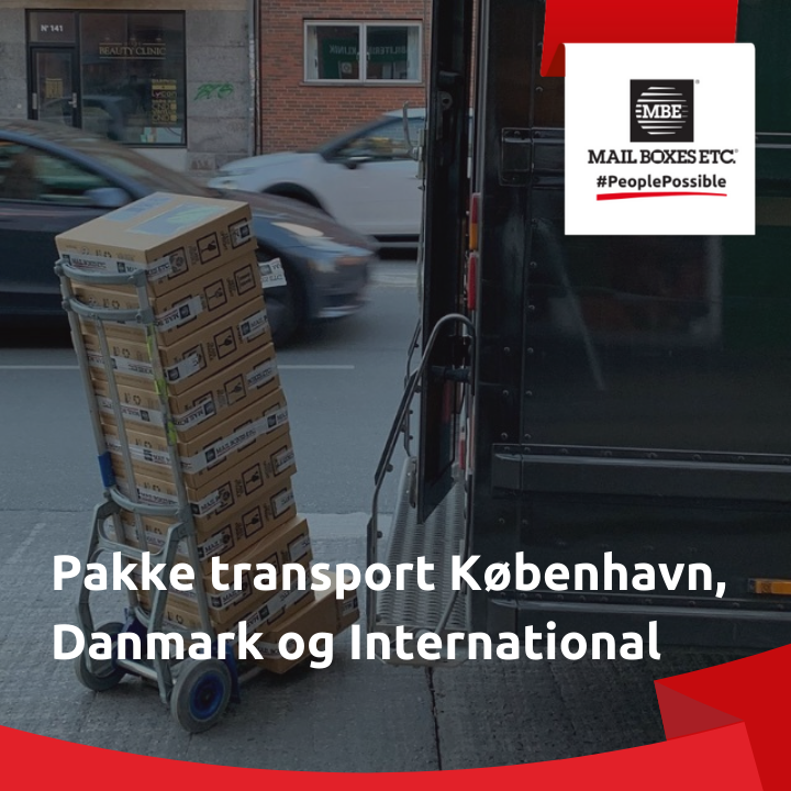 Pakke transport København, Danmark og International