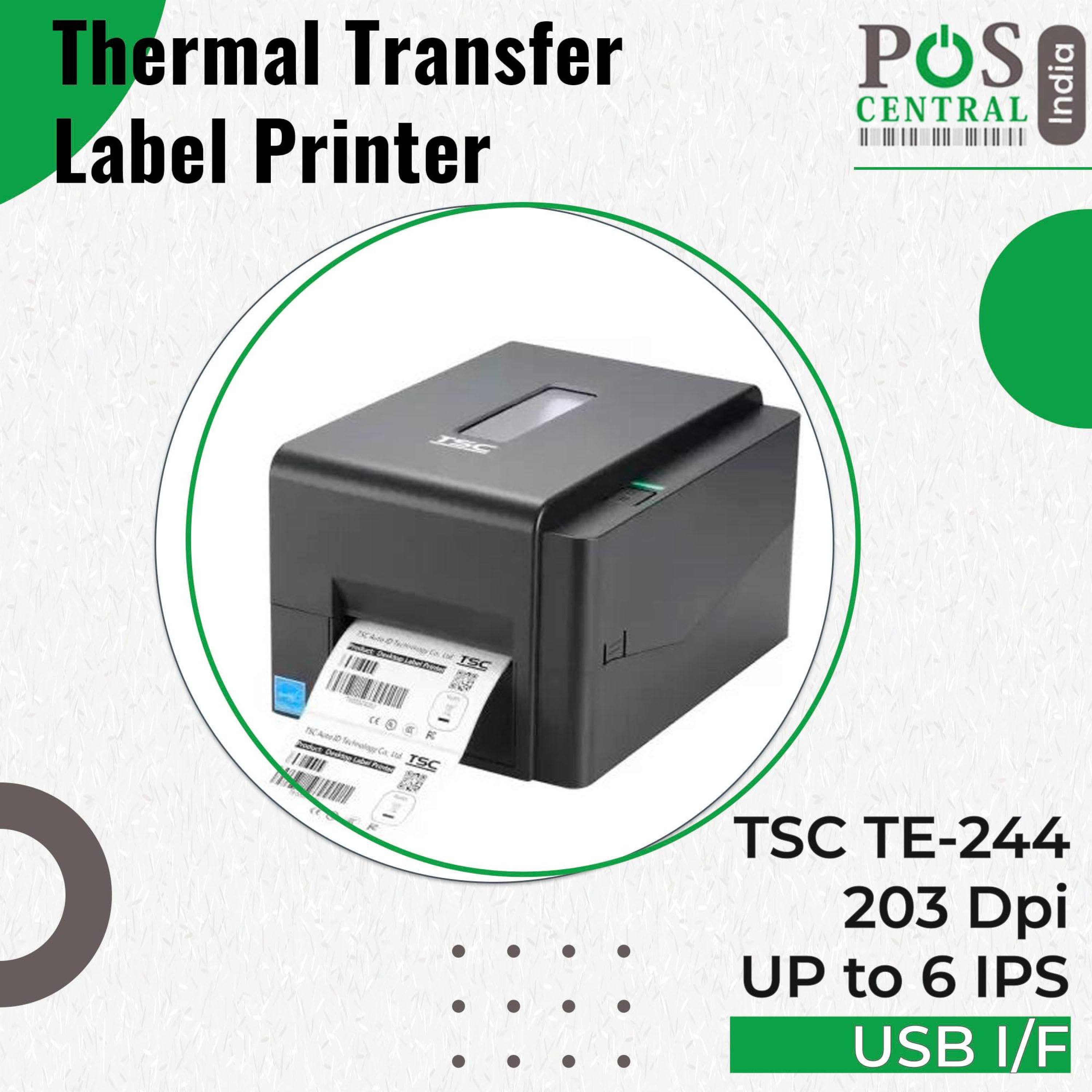 Buy TSC TE244 Thermal Transfer Barcode Printer 203 DPI at Best Prices