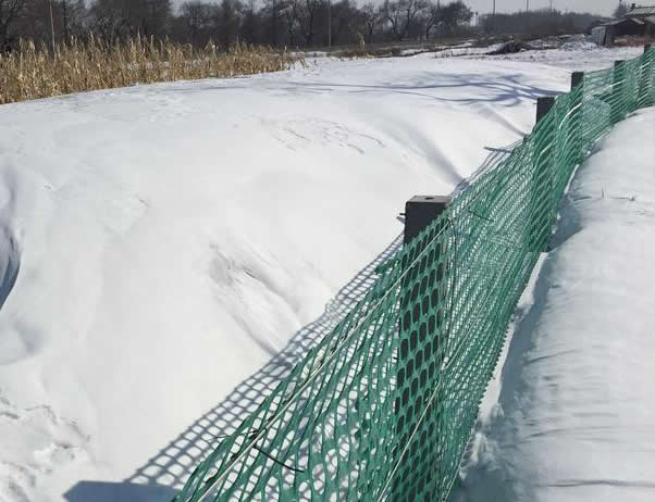 Plastic Snow Fence