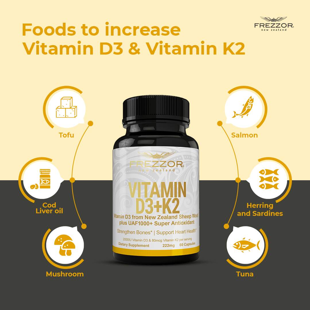 FREZZOR Vitamin D3+K2