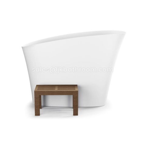 small freestanding soaking tub