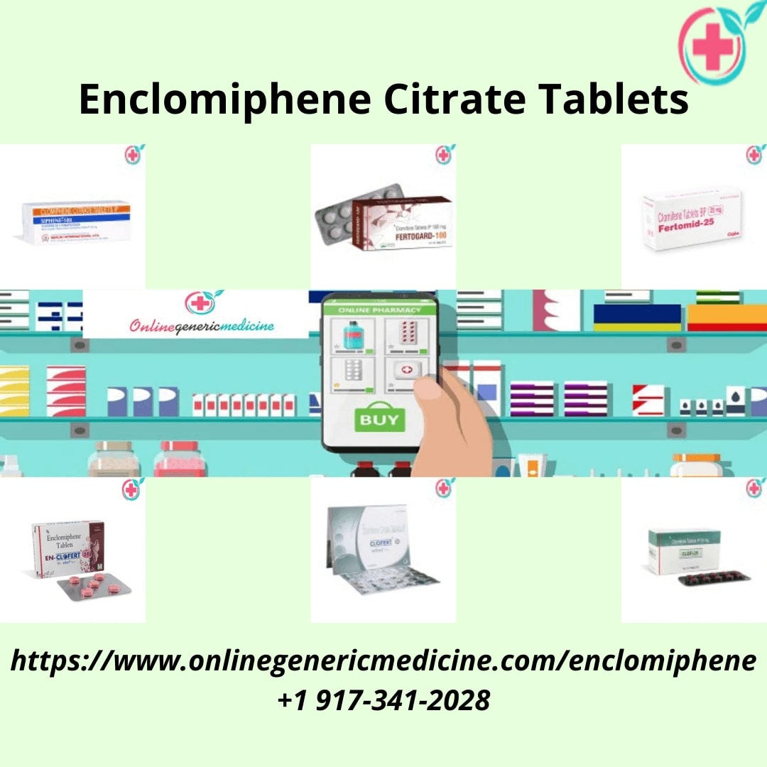 Buy Enclomiphene Citrate Tablet | Enclomiphene Citrate Medicine