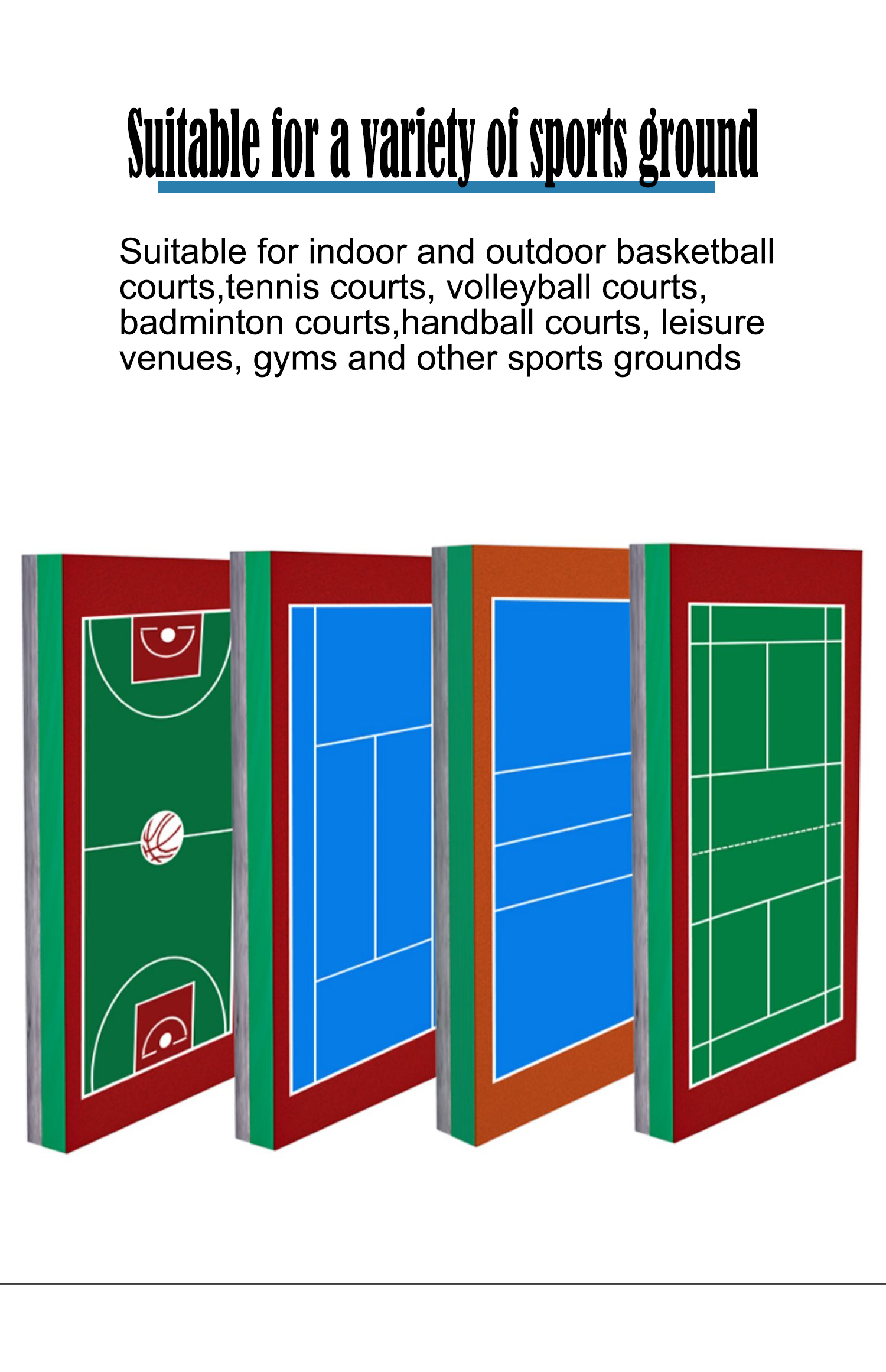 silicone PU Tennis Court