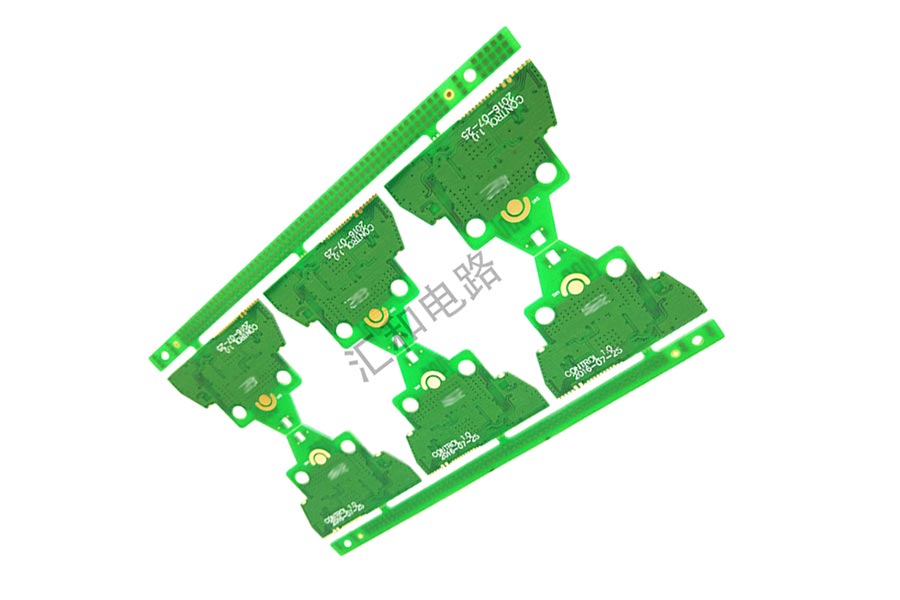 2 Layer ENIG Impedance Control Half Hole PCB