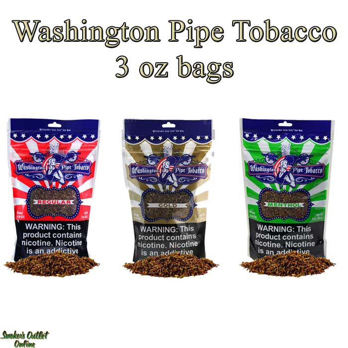 Washington Pipe Tobacco 3 oz  | Smoker's Outlet Online