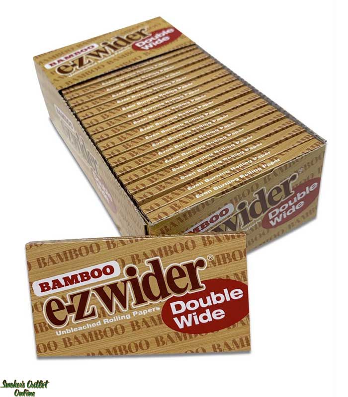 Oder online EZ Wider Rolling Papers - Bamboo Double Wide