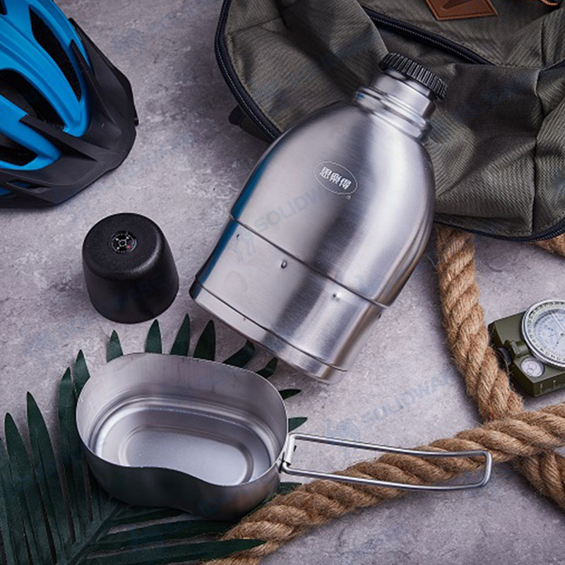 Stainless Steel Military Canteen