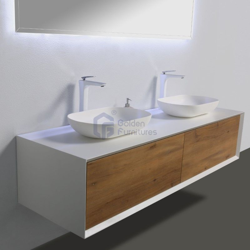 Guitar 7055 Modern Malaysia Floating Bathroom Vanity