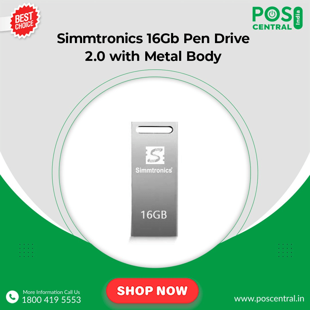 Simmtronics 16GB Pen Drive 2.0 at discounted price