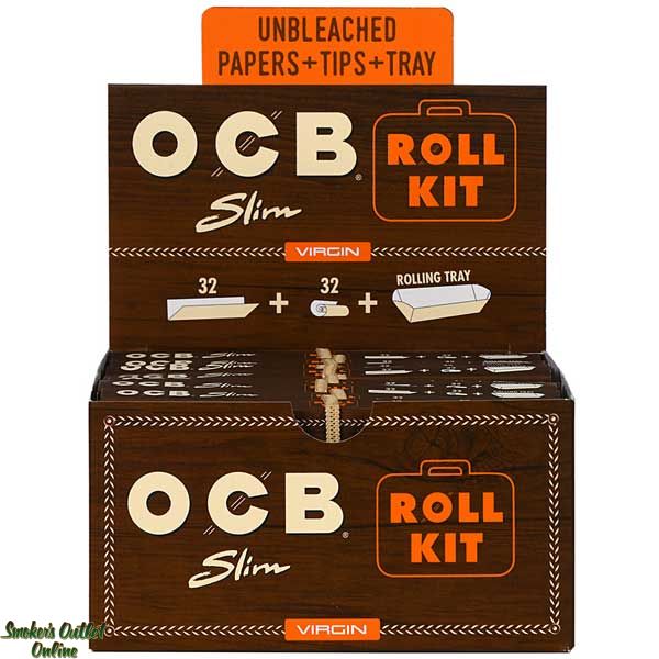 Buy OCB Rolling Papers - Virgin Slim Roll Kit