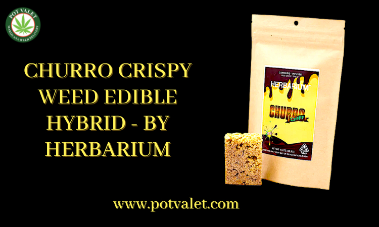 Churro Crispy Weed Edible - Hybrid - by Herbarium