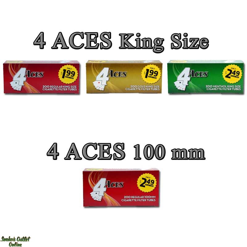 Buy Online 4 Aces Tubes at Smoker's Outlet Online