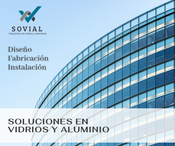 SOVIAL SOLUCIONES EN VIDRIOS Y ALUMINIOS