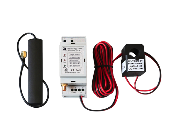 smart single Phase Energy Meter Wi-Fi,Cloud/app,electric sub meters