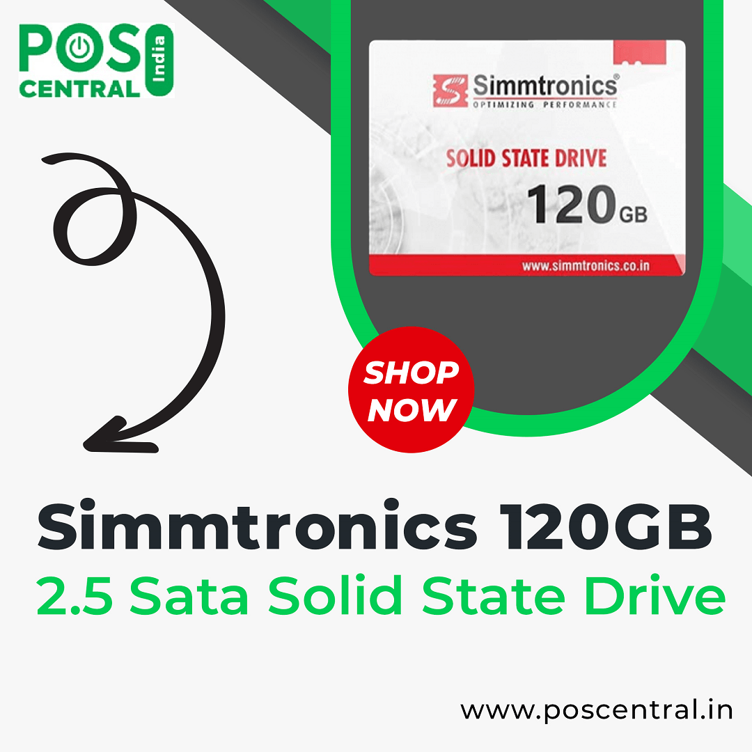 Simmtronics 120GB SATA SSD - POS Central India