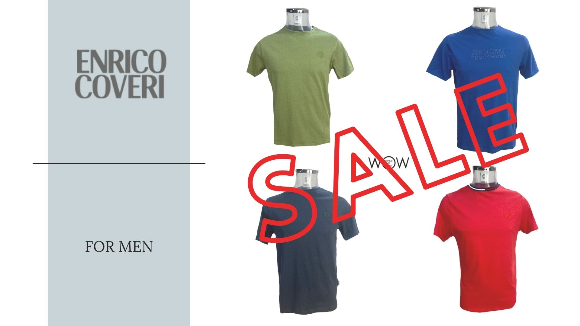 ENRICO COVERI men's t-shirts