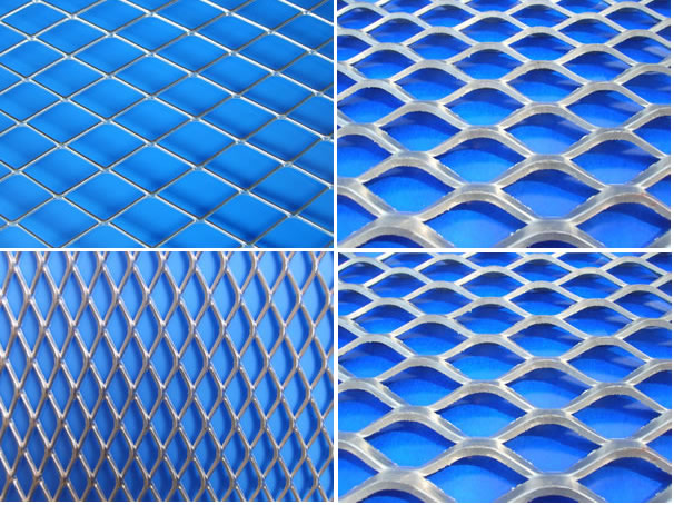 Expanded Metal Mesh Grid