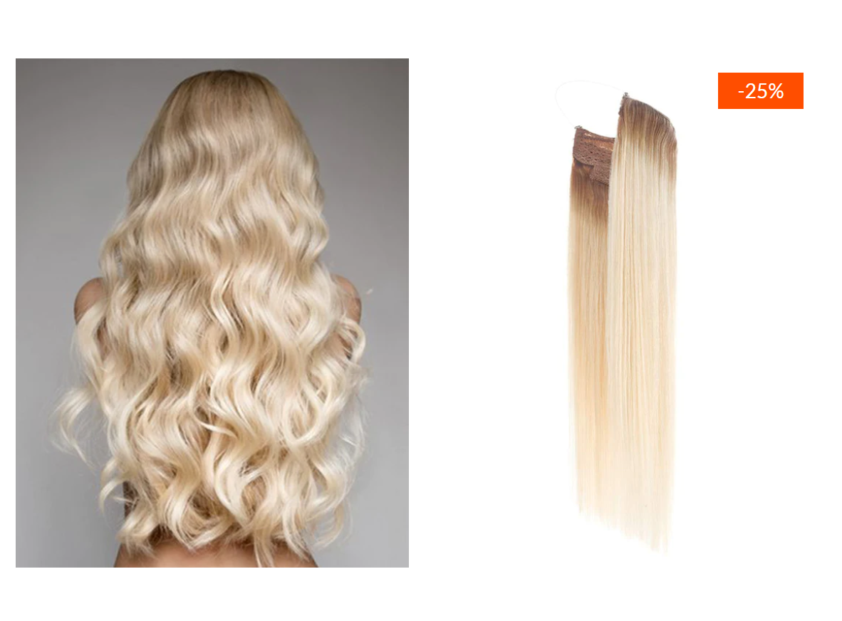 Hairrs Invisible Halo Remy Human Hair Extensions