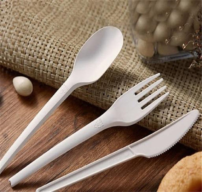 Biodegradable Cutlery of Bagasse and PLA