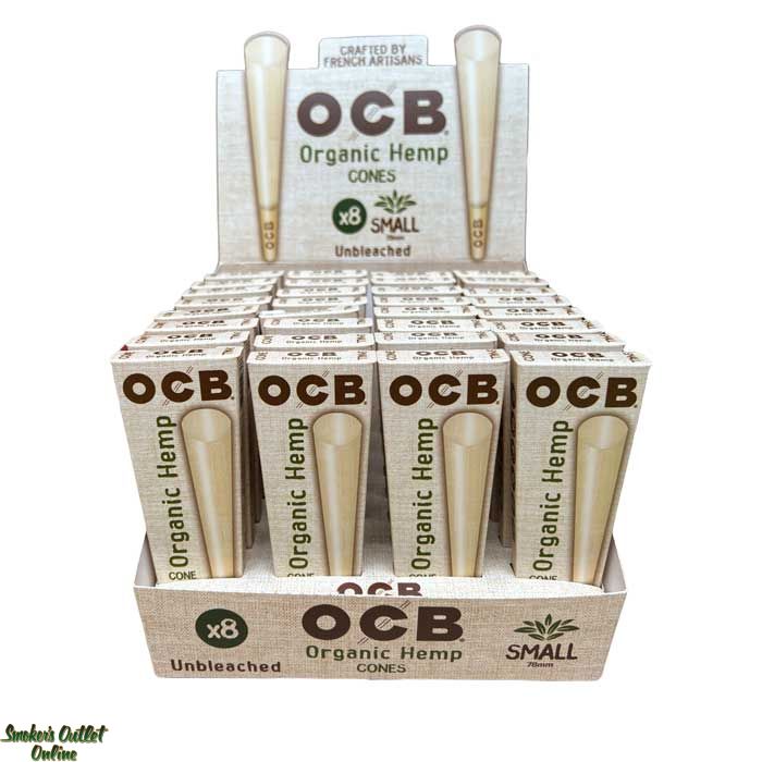 Buy OCB Organic Hemp Cones - 8ct - Small