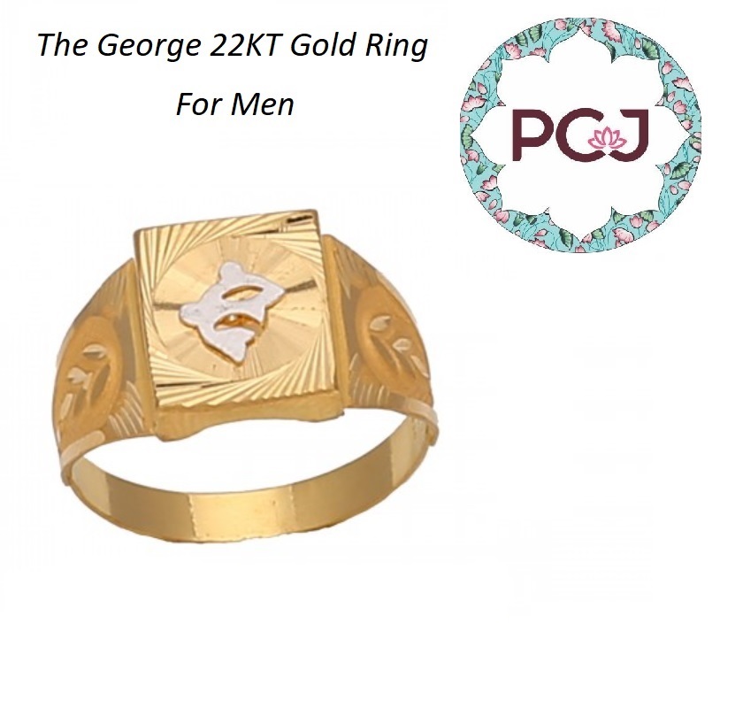 The George 22KT Gold Ring For Men