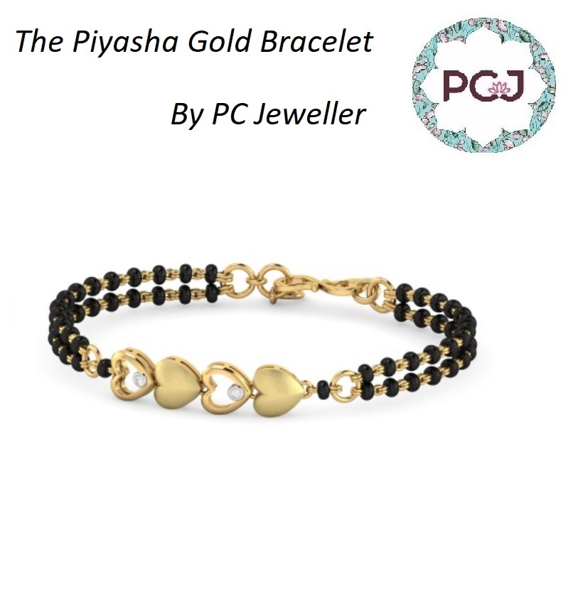 Beautiful Piyasha Gold Bracelet By PC Jeweller